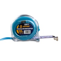 Рулетка противоударная (прозрачная) 10 м × 25 мм, "MAXIMUM" MX 18341