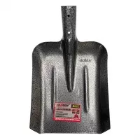 Лопата совковая без черенка, серая, рельсовая сталь, В002, «Maximum» 